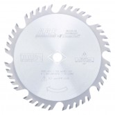 MD8-404 Carbide Tipped Combination 8 Inch Dia x 40T 4+1, 20 Deg, 5/8 Bore Circular Saw Blade